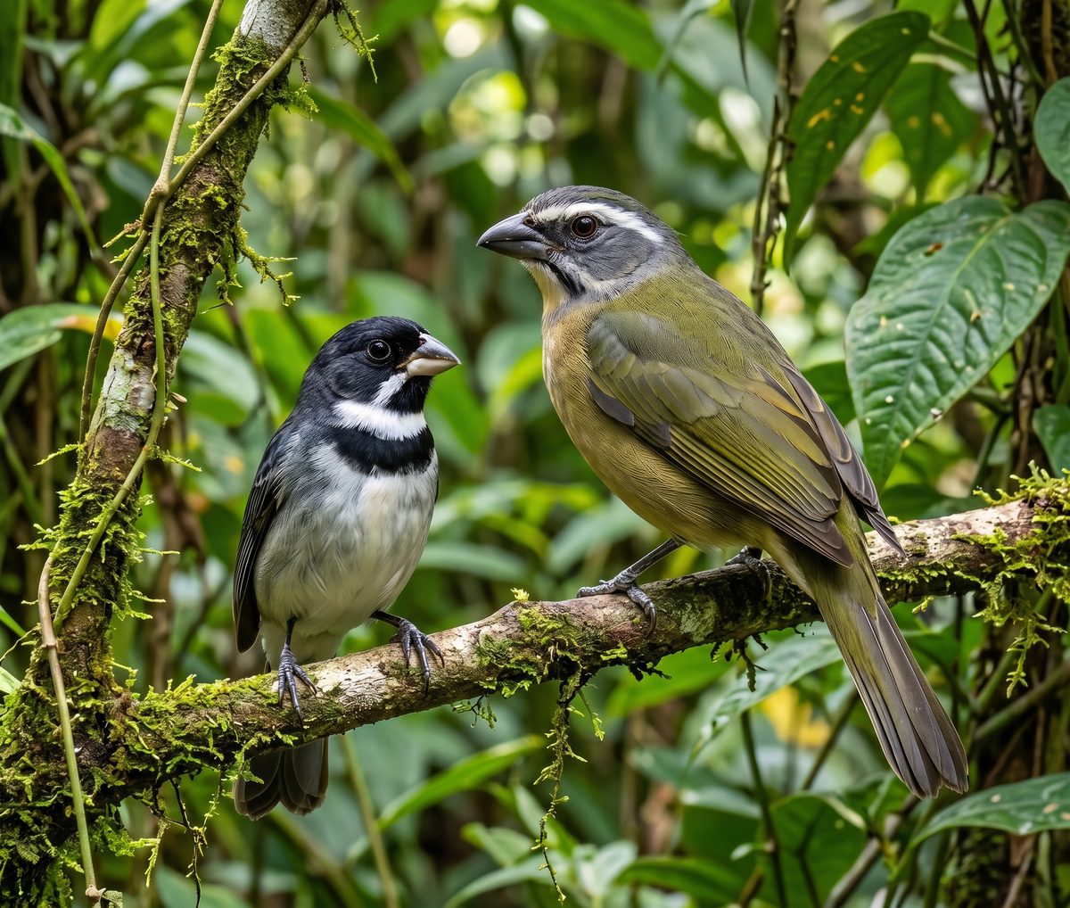 Coleiro e trinca-ferro
